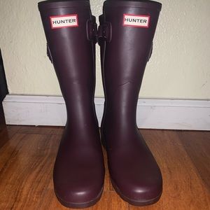 Hunter rain boots